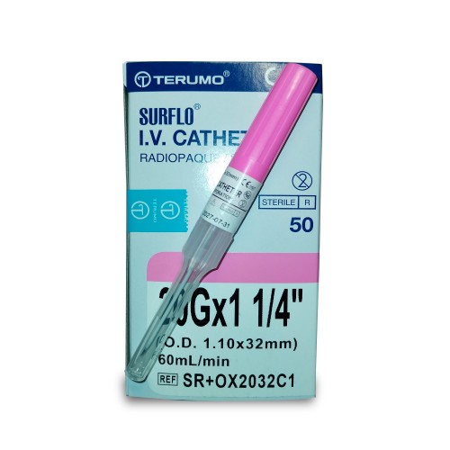 AGO CANNULA 20 G 1 1/4 x 32 mm (ROSA)...