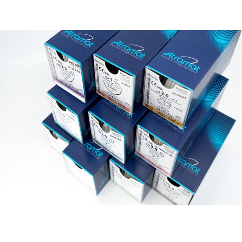 ATRAMAT PGA USP 2/0 90 cm 26 mm...