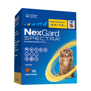 NEXGARD SPECTRA S 15 cpr...