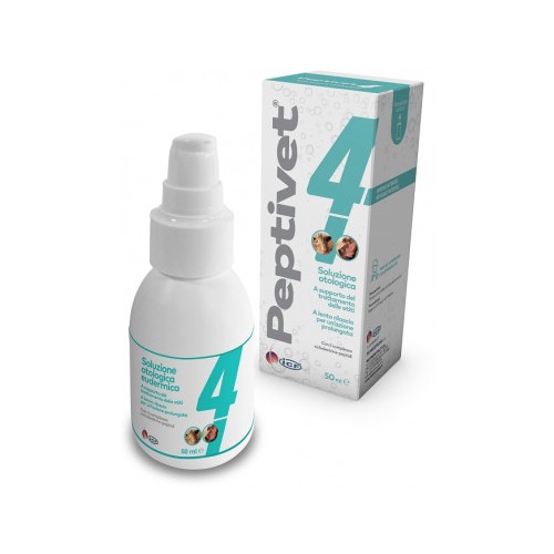 PEPTIVET 4 50 ml soluzione otologica