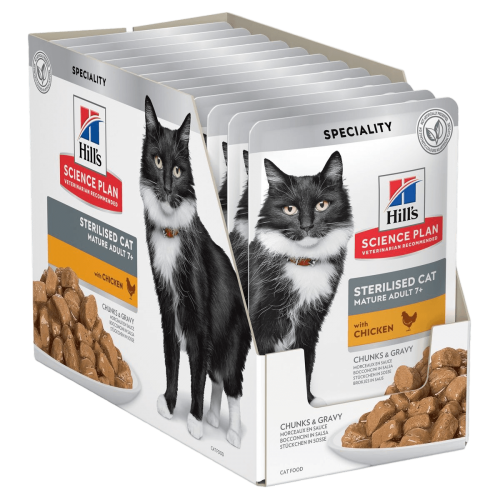 SP GATTO MATURE sterilised pollo 12...