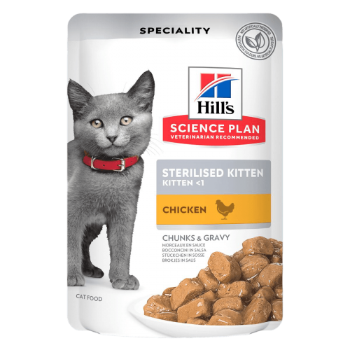 SP GATTO KITTEN sterised pollo 12 bst...
