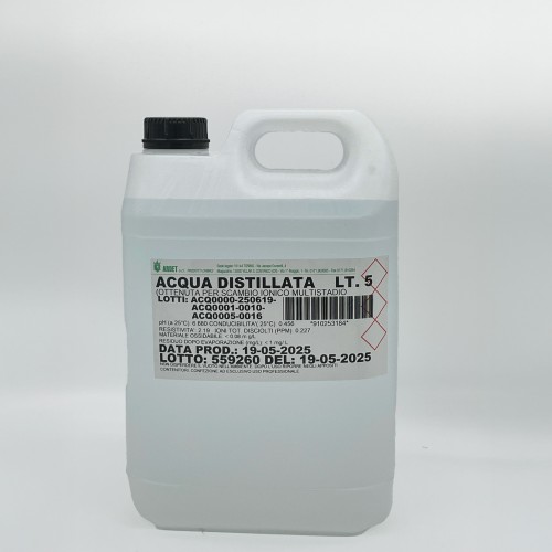 ACQUA DISTILLATA 5 lt