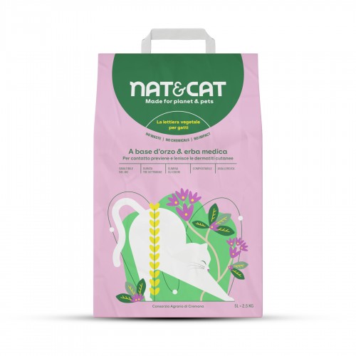 LETTIERA NAT & CAT ERBA MEDICA 5 LT