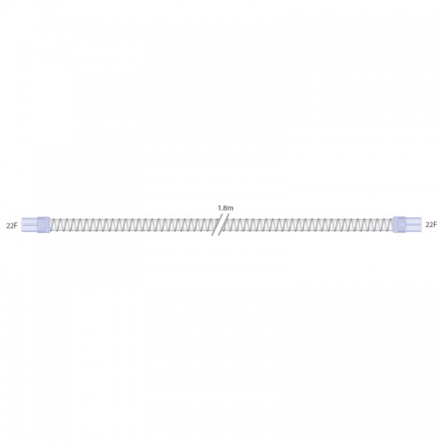 Tubo Smoothbore da 15mm con connettori morbidi, 22F-22F, lungh. 1.8m