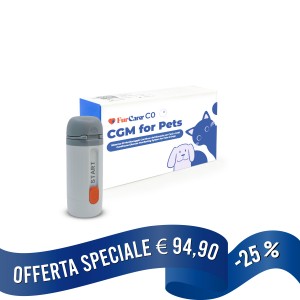 FurCarer CO Sistema di Monitoraggio Continuo del Glucosio per cani e gatti - dispositivo e App 2