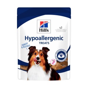 Hill's Hypoallergenic Dog Treats – Snack ipoallergenici per cani adulti con sensibilità alimentare e cutanea
