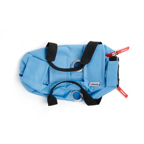 Borsa KRUUSE per esame veterinario di gatti 0–2 kg, nylon resistente, apertura con zip e velcro