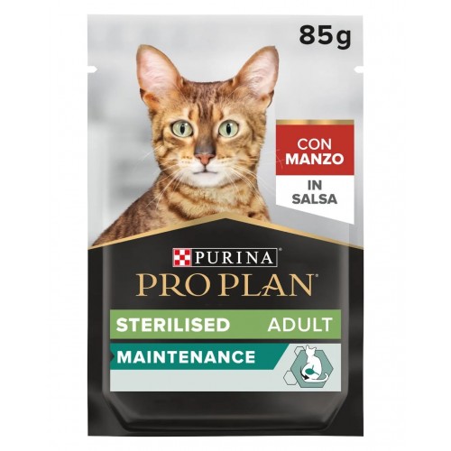 PP GATTO STERILISED pz c/salsa manzo...