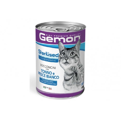 MONGE GATTO GEMON bocc.tonno/pesce b....
