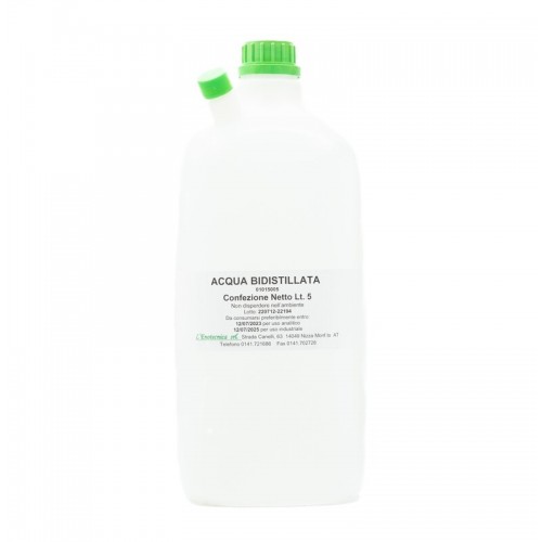 ACQUA BIDISTILLATA 5 lt uso veterinario