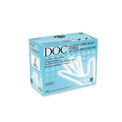 GUANTI chir.sterili FEELTOUCH 8,5 50...