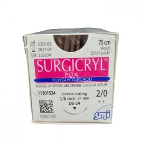 SURGICRYL PGA TR 24 mm 0...