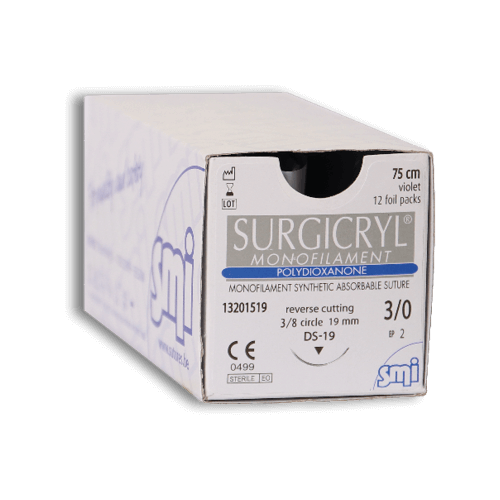 POLYDIOXANONE 3/0 AGO TONDO 26 mm 1/2...
