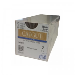 CATGUT CROMICO 150 cm - 2/0...
