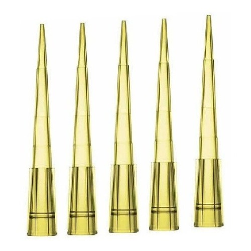 PUNTALI MICROPROVETTE GIALLO 5-200ul...