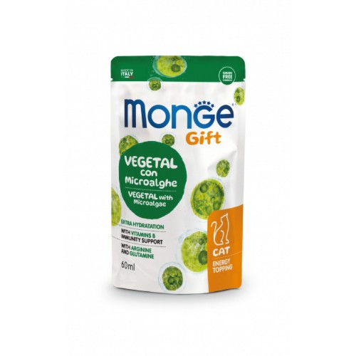 MONGE GATTO GIFT TOPPING VEGETAL...
