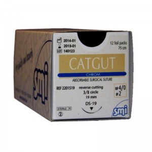CATGUT CROMICO TONDO 26 mm...