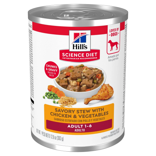 SP CANE ADULT STEW pollo&verdura 12 x...