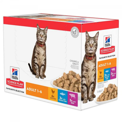 SP GATTO ADULT miste 12 bst x 85 gr
