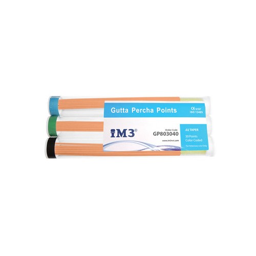 GUTTA PERCHA 80 MM ISO 60-80 30pz