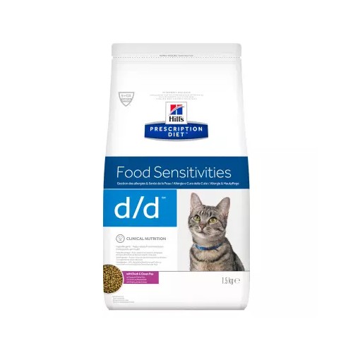 PD GATTO d/d anatra/piselli 1,5 kg