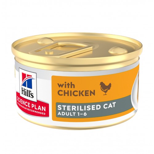 SP GATTO ADULT steril.mousse pollo...