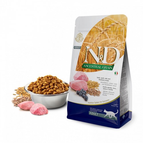 N&D GATTO ANCESTRAL agnello/mirtillo...