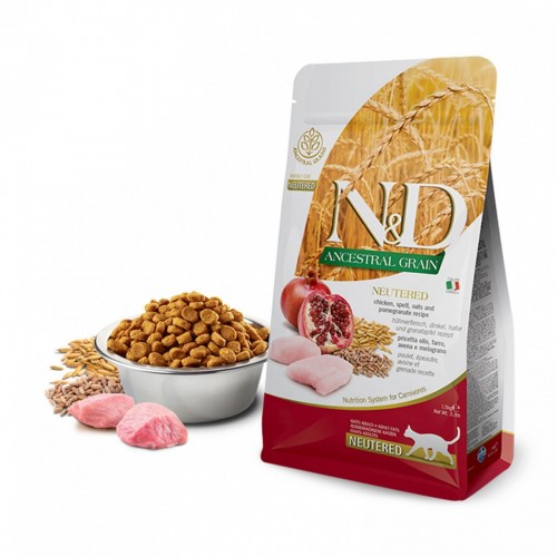 N&D GATTO ANCES. pollo/melograno...