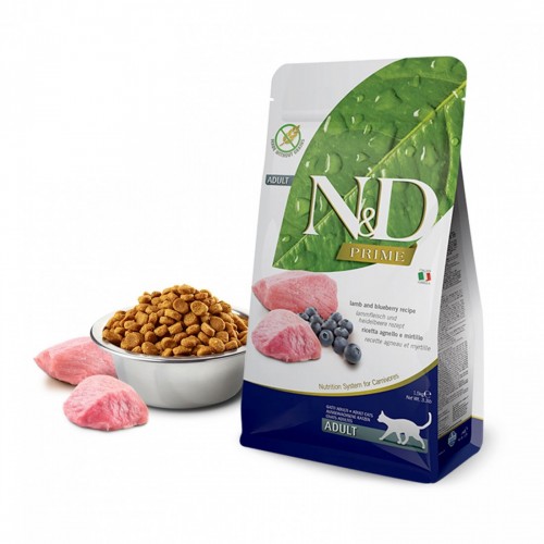 N&D GATTO PRIME agnello/mirtillo...