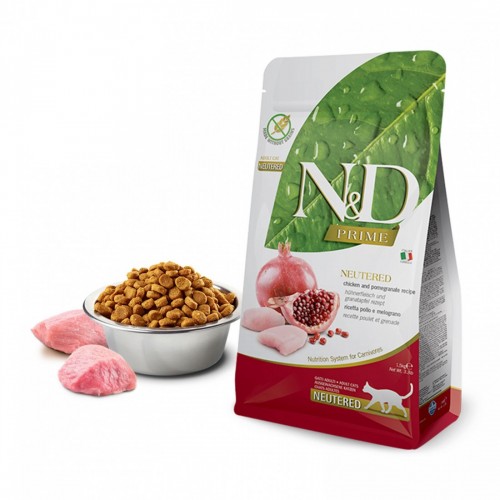 N&D GATTO PRIME pollo/melograno...