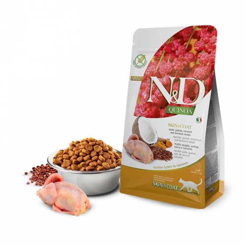 N&D GATTO SKIN&COAT quaglia/quinoa...
