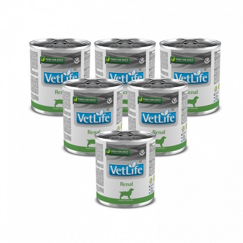VET LIFE CANE RENAL 6 pz x 300 gr