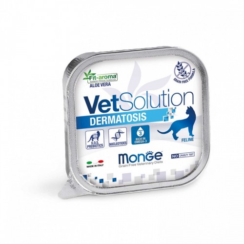 MONGE GATTO DERMATOSIS 24 pz x 100 gr