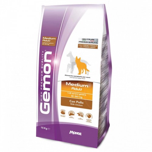 MONGE CANE GEMON ADULT MEDIUM pollo...
