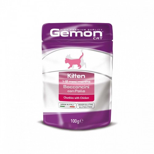 MONGE GATTO GEMON KITTEN bocc.pollo...