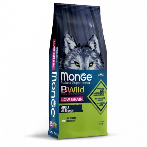 MONGE CANE BWILD LOW GRAIN cinghiale...