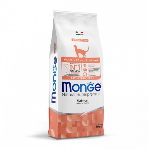 MONGE GATTO ADULT salmone 10 kg