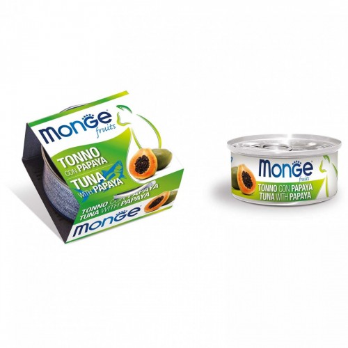 MONGE GATTO FRUIT tonno/papaya 24 pz...