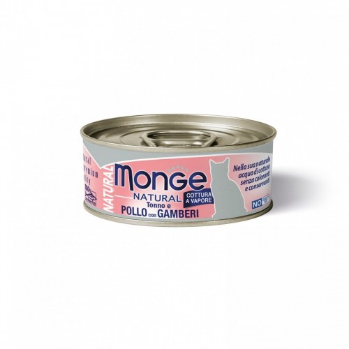 MONGE GATTO NATURAL tonno pac./salm...