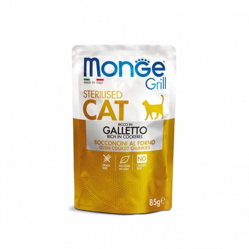 MONGE GATTO GRILL STERILISED galletto...