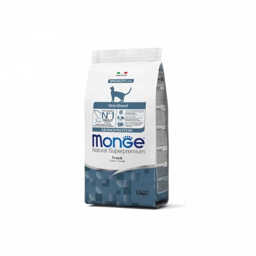 MONGE GATTO STERILISED trota 1,5 kg