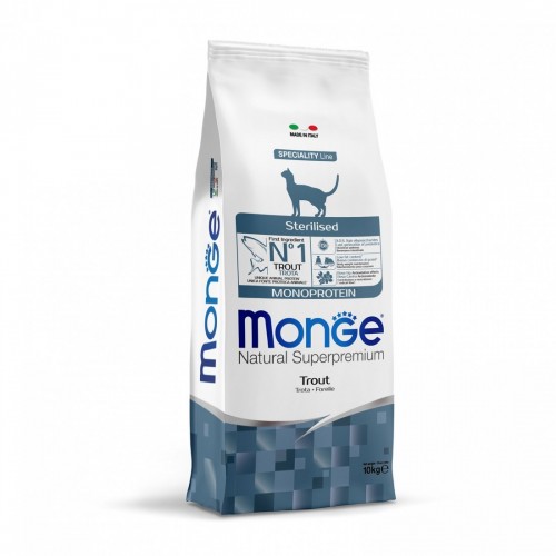 MONGE GATTO STERILISED trota 10 kg