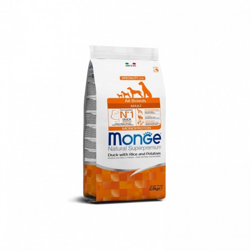 MONGE CANE ADULT anatra/riso/patate...