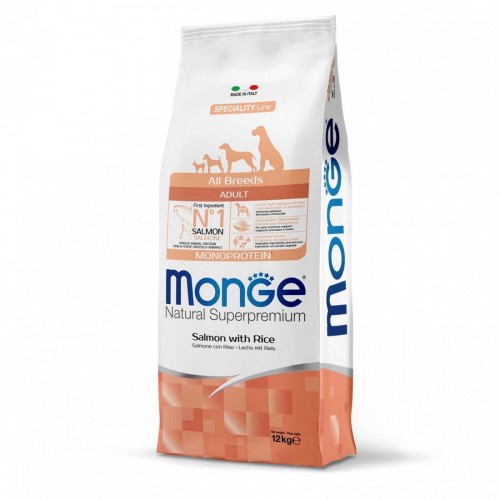 MONGE CANE ADULT salmone/riso 12 kg