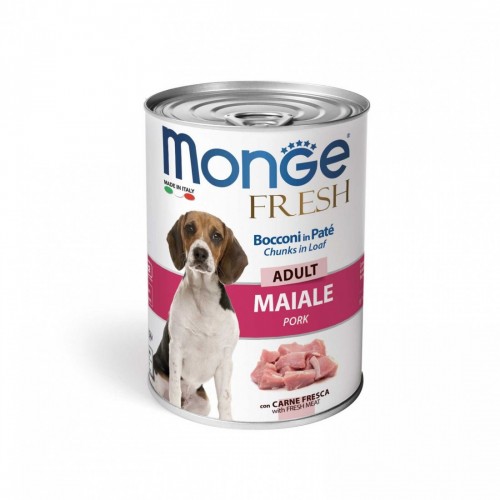 MONGE CANE FRESH maiale 24 pz x 400 gr