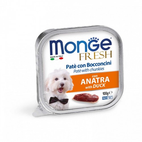 MONGE CANE FRESH anatra 32 pz x 100 gr