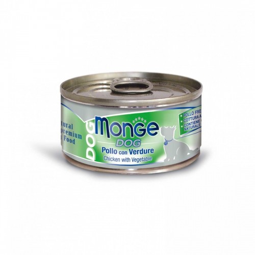 MONGE CANE NATURAL pollo/verdure 24...