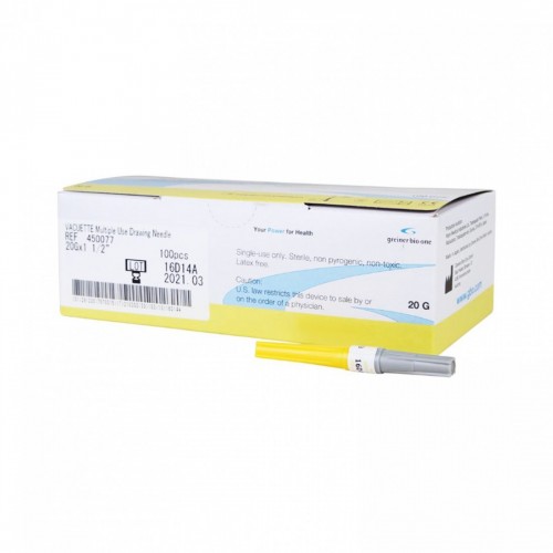 AGO vacuette 20G x 38mm multiplo 100...