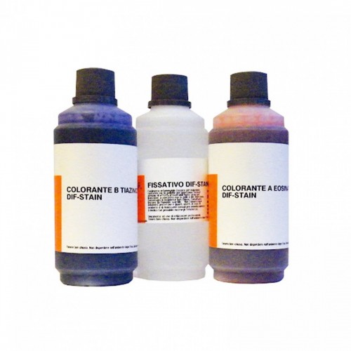 KIT DIF STAIN 3 flaconi 500 ML